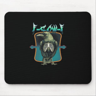 F-Caw-F Minimal Design Mouse Mat