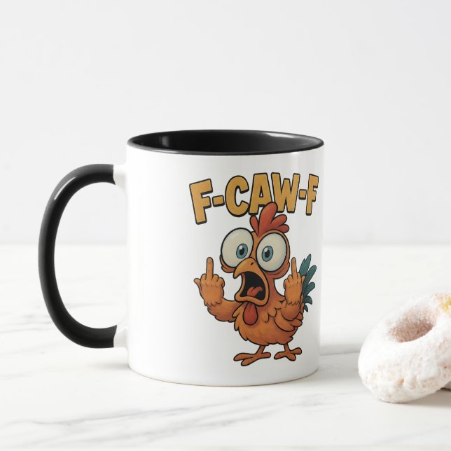 F-CAW-F MUG (With Donut)