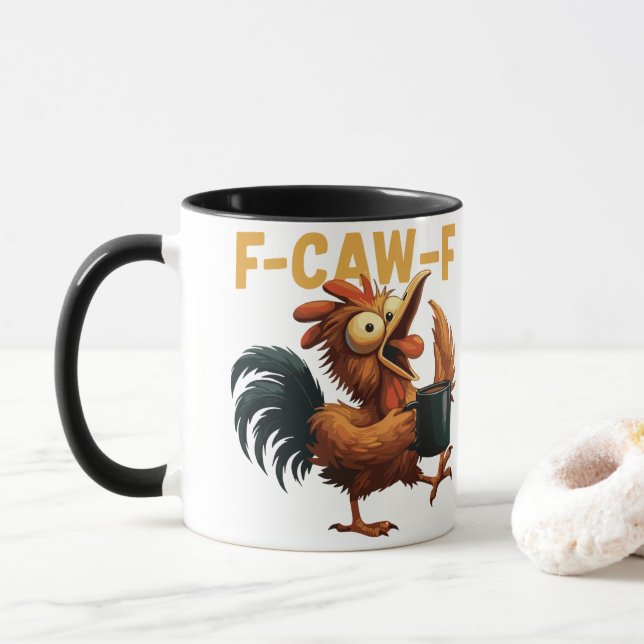 F-CAW-F MUG (With Donut)