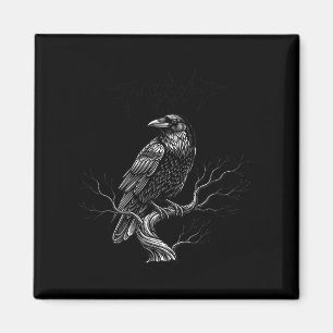 F-caw-f - Raven - Crow - Halloween Costume Premium Magnet
