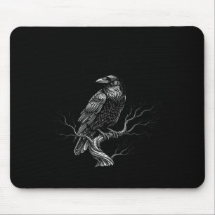 F-caw-f - Raven - Crow - Halloween Costume Premium Mouse Mat