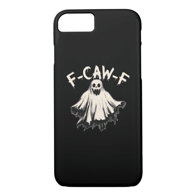 F-Caw-F Raven Retro Classic Case-Mate iPhone Case (Back)