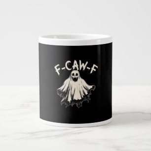 F Caw F Raven Retro Classic Style Large Coffee Mug