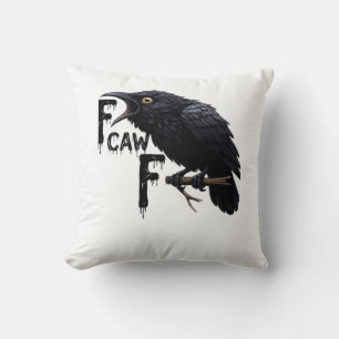 F Caw F Retro Classic Cushion