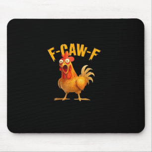 F-Caw-F Retro Classic Mouse Mat