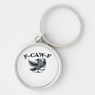 F-Caw-F Retro Style Key Ring