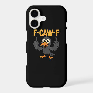 F-Caw-F Sarcastic Joke Funny Crow Meme Humor