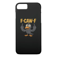 F-Caw-F Sarcastic Joke Funny Crow Meme Humor
