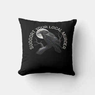 F-Caw-F - Support Your Murder Classic Cushion