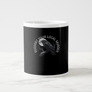 F-Caw-F - Support Your Murder Classic Large Coffee Mug
