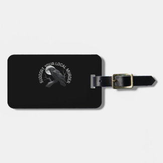 F-Caw-F - Support Your Murder Classic Luggage Tag