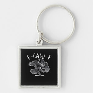 F-Caw-F Trendy Casual Key Ring