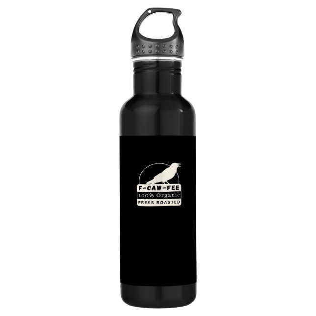 F-Caw-Fee Organic Style Classic 710 Ml Water Bottle (Front)
