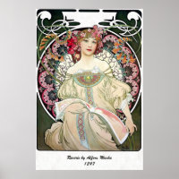 F. Champenois Imprimeur-Éditeur by Alfons Mucha