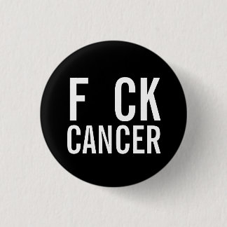 F CK CANCER 3 CM ROUND BADGE