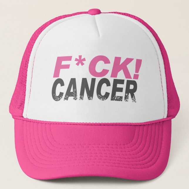 F*ck Cancer hat (Front)