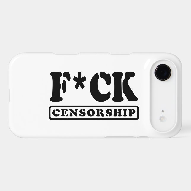 F*CK CENSORSHIP (Back (Horizontal))
