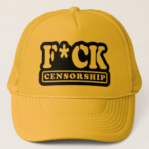 F*CK CENSORSHIP TRUCKER HAT