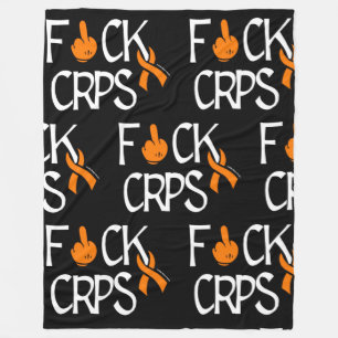 F#CK CRPS FLEECE BLANKET