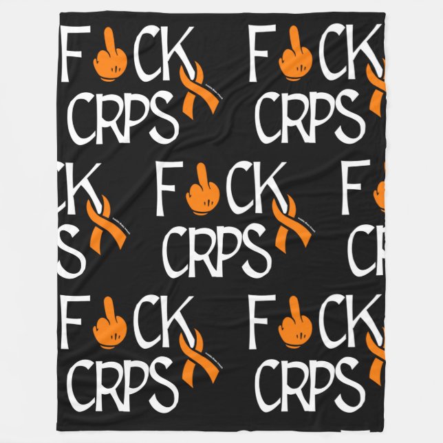 F#CK CRPS FLEECE BLANKET (Front)