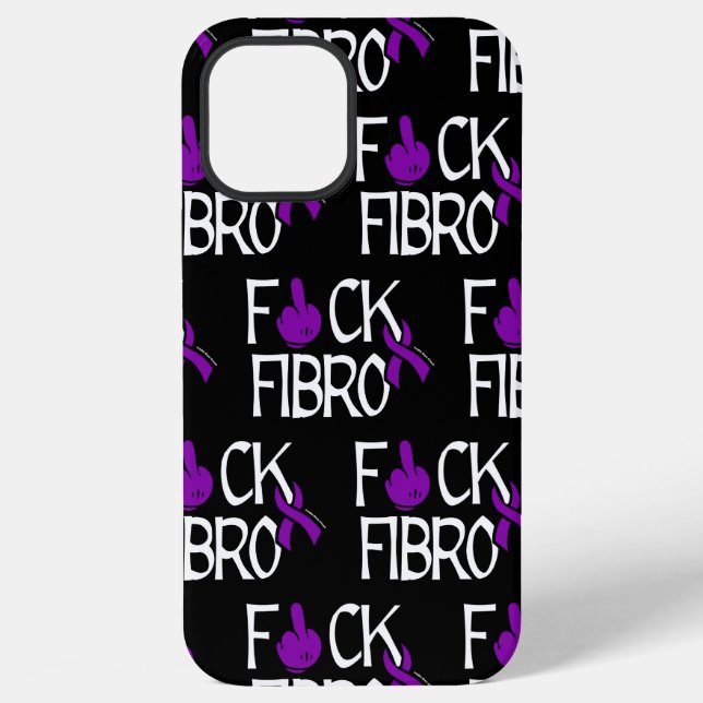 F#CK FIBRO iPhone CASE (Back)