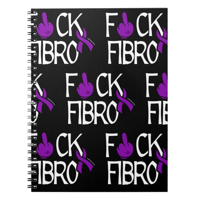 F#CK FIBRO NOTEBOOK (Front)