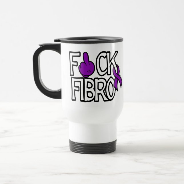 F#CK FIBRO TRAVEL MUG (Left)