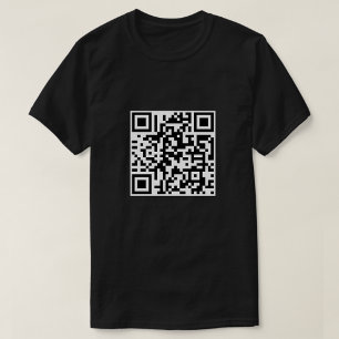 F*ck You QR Code Shirt Funny Saying Shirt Sarcasti