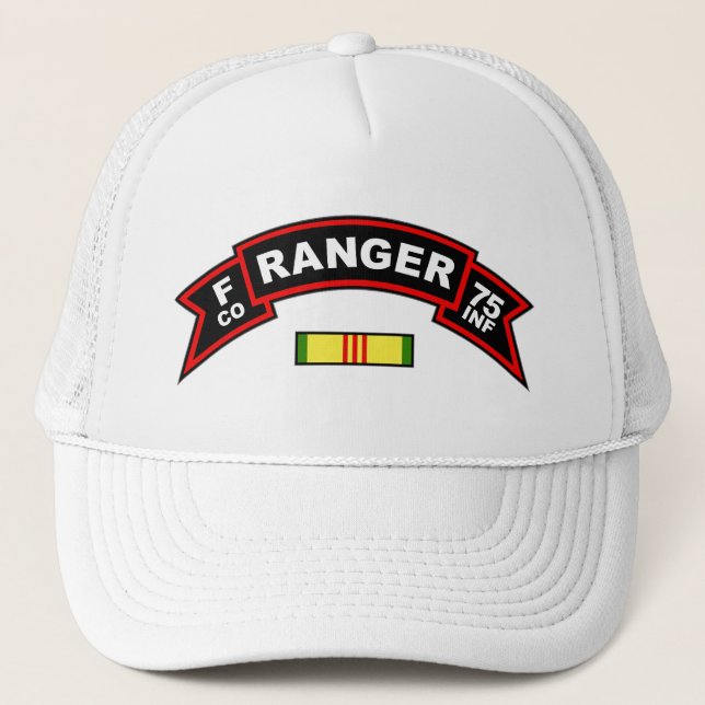 F Co, 75th Infantry Regiment - Rangers Vietnam Trucker Hat (Front)