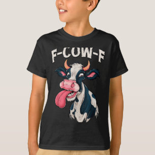 F-cow-f Funny Meme Fcowf Cow Men Women  T-Shirt