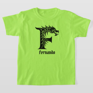 F Dragon Personalise T-Shirt