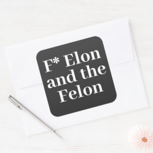 F* Elon Sticker