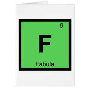 F - Fabula Film Theory Chemistry Periodic Table