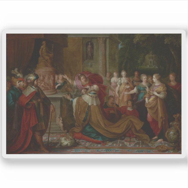 F. Francken the Younger - The Idolatry of Solomon (Front)