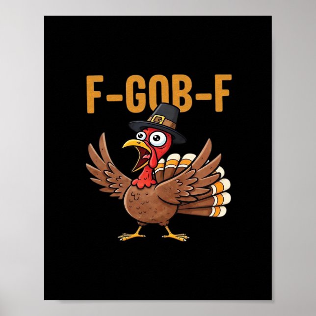 F-GOB-F Classic Vintage Style Poster (Front)