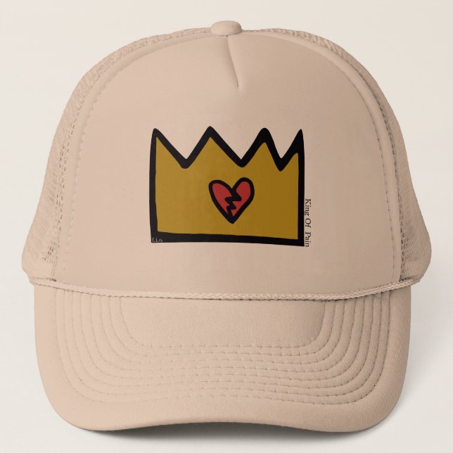 F.I.O. “King of Pain”  Trucker Hat (Front)