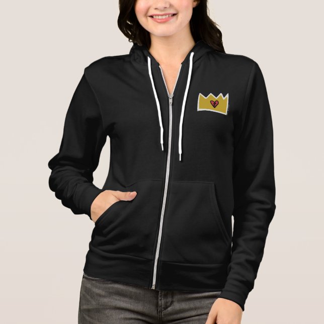 F.I.O. “Queen Of Pain” Sweatshirt Jacket Dark II  (Front)