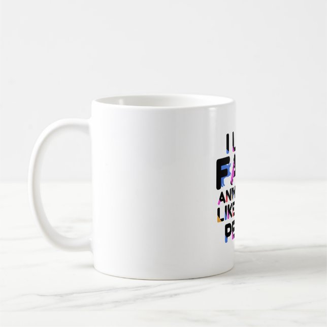 F is for Farm Animal Coffee Mug (Left)