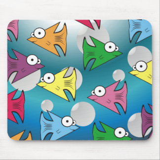 F is for Fishy Mouse Mat