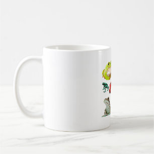 F is for Frog Coffee Mug
