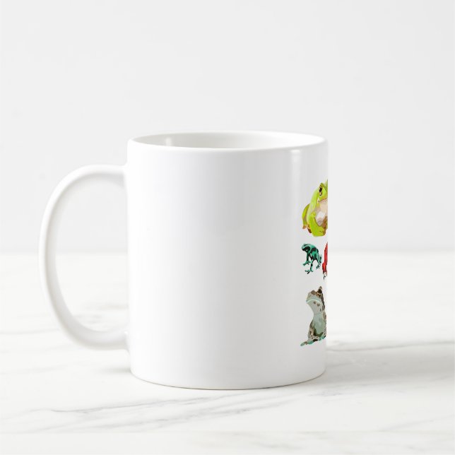 F is for Frog Coffee Mug (Left)