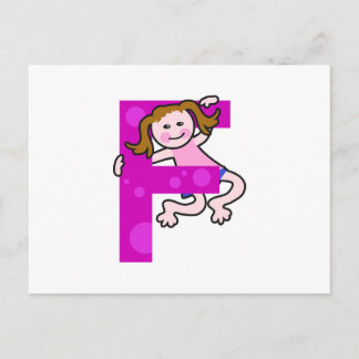 F is for postcard