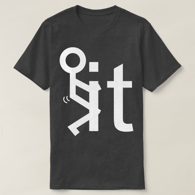 F It T-Shirt (Design Front)