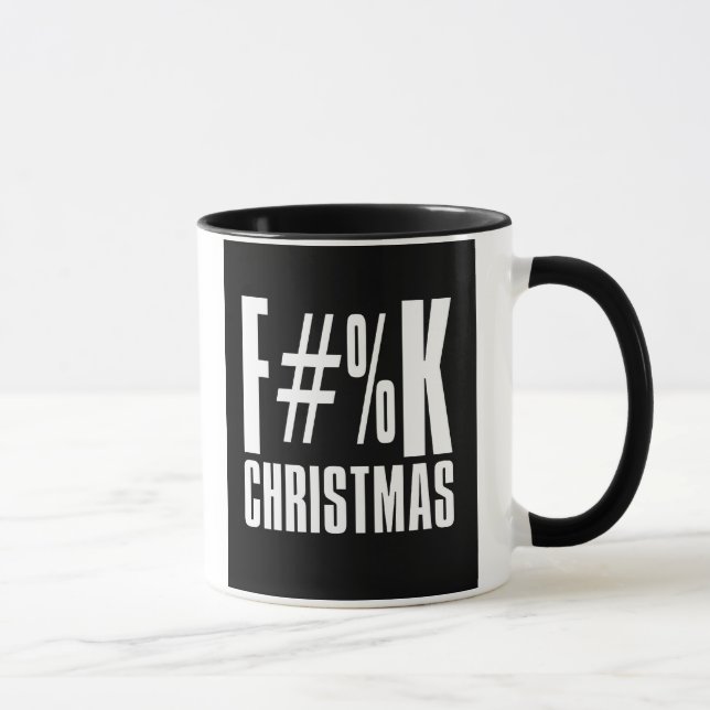 F#%K Christmas Holiday Mug (Right)