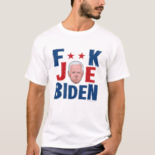 F**K JOE BIDEN White T-Shirt