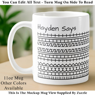 F**k This Shit-Hidden Message 144BW Funny Office Coffee Mug