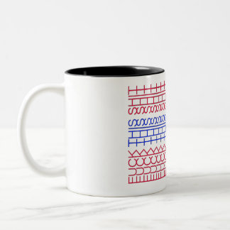 F**k This Shit-Hidden Message,Funny  White Coffee  Two-Tone Coffee Mug