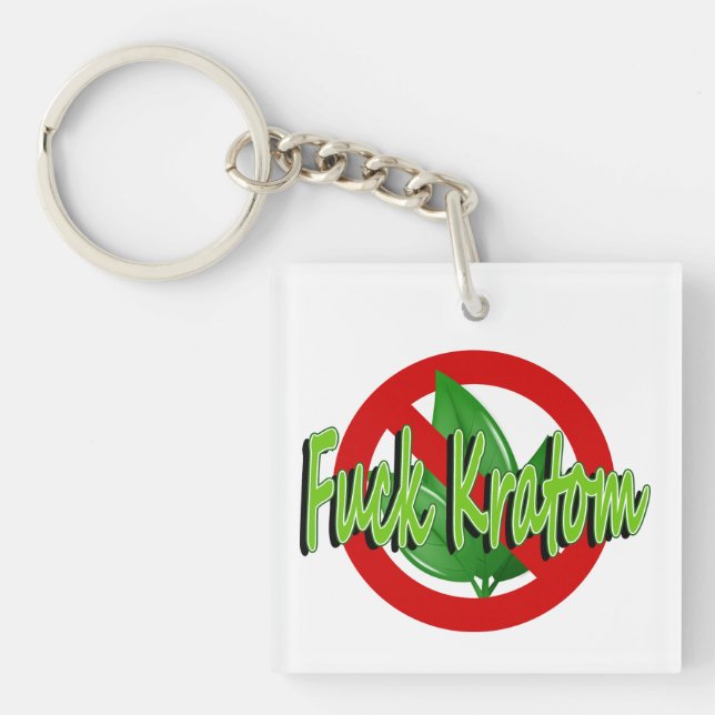 F Kratom Keychain (Front)