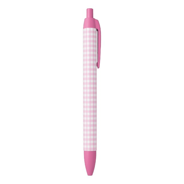 F & L Pink Gingham Pen (Bottom (Vertical))
