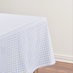 F & L Purple Gingham Tablecloth
